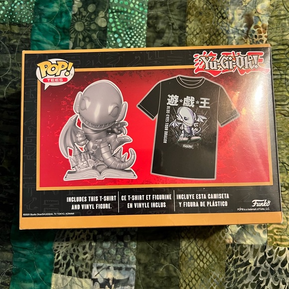 Funko Pop & 2X Shirt Yu-Gi-Oh Blue-Eyes Toon Dragon. GameStop Exclusive. - Picture 4 of 6